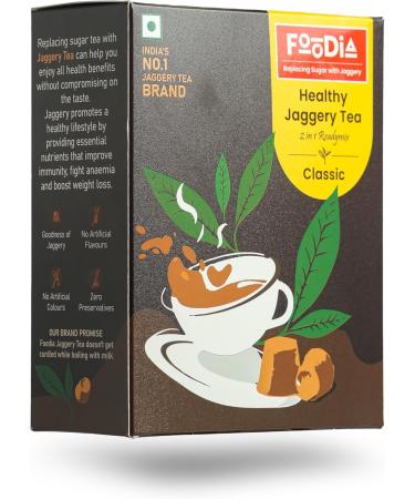 FOODIA Jaggery Classic Tea (440gm) - Buy Online on GoSupps.com