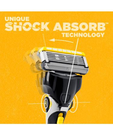 Schick Hydro 5 Sense Energize Razor - 1 Handle with 2 Refills for Men - Buy Online on GoSupps.com