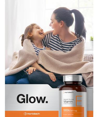 Horb ach Vitamin E 1000 iu Softgels | 671mg | 60 Count | Non-GMO and Gluten Free Naturally-Sourced Formula | D-Alpha Tocopherol - Buy Online on GoSupps.com
