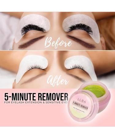 LLBA Lash Gel Remover for Eyelash Extensions - 10ml | Gentle Low-Irritation Formula for Sensitive Skin | Dissolves Strong Glue Quickly - Buy Online on GoSupps.com