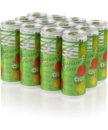 Heartsease Farm Sparkling Apple & Pear 12 x 330ml - Buy Online on GoSupps.com