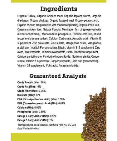 Tender & True Organic Turkey & Liver Recipe Dog Food - 4 lb - Premium Natural Nutrition for Dogs - Buy Online on GoSupps.com