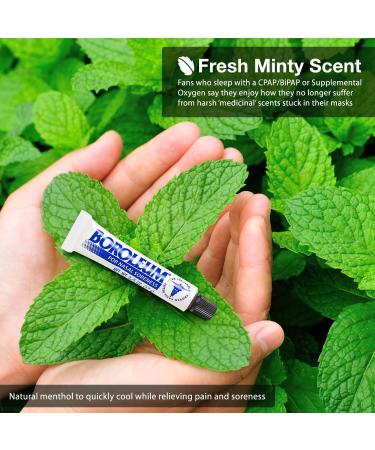 Boroleum Lip Balm and Nasalm Ointment (Combo Pack) Dryness, Soreness, and Stuffiness Relief - Medicated, All Natural Ingredients for Men, Women and Kids - Buy Online on GoSupps.com