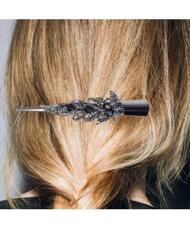 minkissy Rhinestone Barrettes for Women Rhinestone Hair Barrette Hair Barrettes for Women Fine Hair Fancy Barrettes for Women's Hair Crystal Metal Clip Mother - Buy Online on GoSupps.com