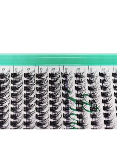 Bodermincer 308pcs XXXL D Curl Cluster Lashes - 10-12-14-16mm Mixed Length DIY Eyelash Extensions for Home Use - Buy Online on GoSupps.com
