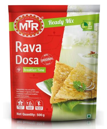 MTR - Rava Dosa (wheat cream pancake) - 500g - Pack of 2