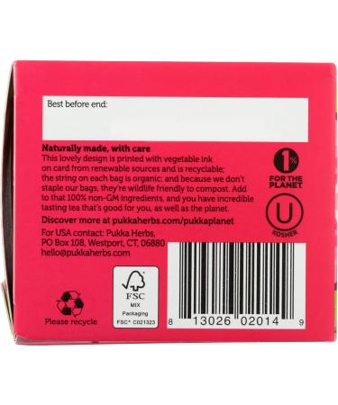 Pukka Herbs - Organic Herbal Tea Womankind - 20 Tea Bags - Buy Online on GoSupps.com