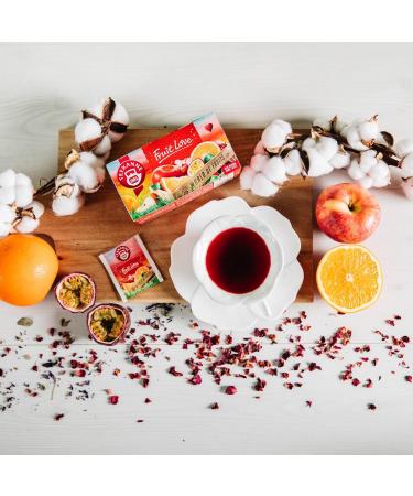 DEKOND TEEKANNE - Fruit Love Tea - Multi-fruit flavored fruit teas - 6 x 20 tea bags - Buy Online on GoSupps.com
