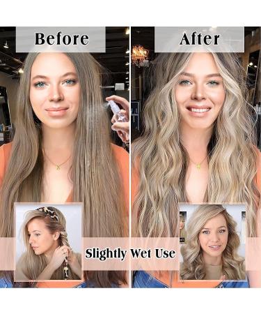 Silk Ribbon Heatless Curling Headband - Overnight Hair Curlers with Hair Clips for Long Hair - Black - Buy Online on GoSupps.com