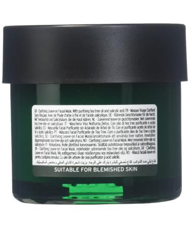 Shop The Body Shop Tea Tree Night Mask 75ml | Purifying Tea Tree Oil Skincare for Clear Skin - Buy Online on GoSupps.com