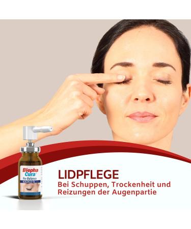 Blephacura Re-Balance Eyelid Oil 10ml - Aloe Vera Extracts for Gentle Care of Dry & Irritated Eyelids | International Shipping - Buy Online on GoSupps.com