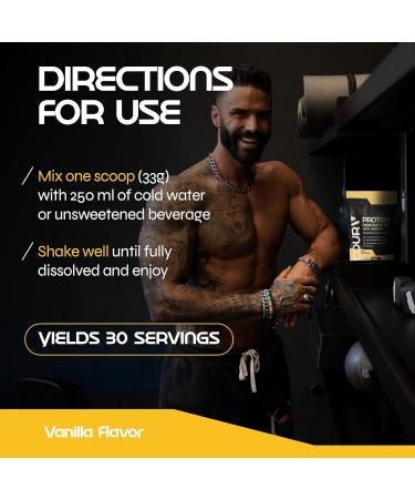 COURA Prote n Performance 990g - High-Performance Protein Powder - with Creatine - Ideal for Athletes - Gluten-Free Vanilla 2.18 Pound (Pack of 1) - Buy Online on GoSupps.com