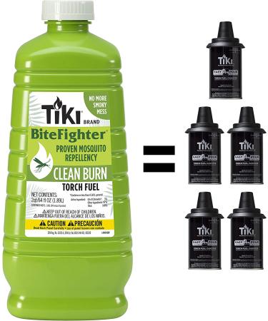 TIKI Brand Clean Burn BiteFighter 64 oz Mosquito Repellent Torch Fuel - Buy Online on GoSupps.com