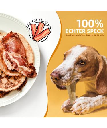 Durable Dog Toy for Big Dogs - Bite-Proof Chew Toys for Aggressive Chewers | Indestructible Puppy Bone 22.8x7.6cm - Buy Online on GoSupps.com