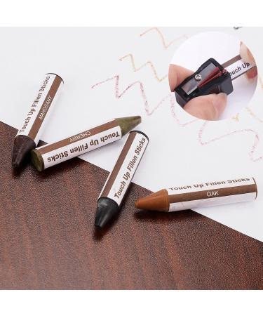 SEISSO Wood Filler Stick - 8 Colors Furniture Crayons for Scratches | Wood Repair Kit for Hardwood Floor Laminate & Furniture - Buy Online on GoSupps.com