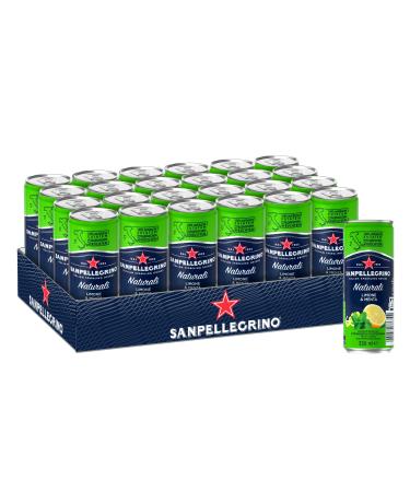 Sanpellegrino Sanpellegrino San Pellegrino Lemon-Mint Limonade Limone E Menta 24 Pack (24 x 0.33l) Einweg Doses Lemon Mint Lemonade 24 Pack