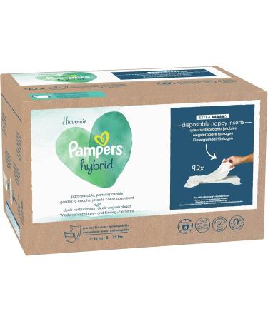 Pampers Old Version - Pack of 92 Absorbent Disposable Topsheets | Extra Comfort & Protection - International Shipping Available - Buy Online on GoSupps.com
