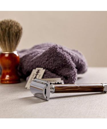 Bambuswald Eco-Friendly Bamboo Handle Razor for Women - Sustainable Wet Razor for Legs Armpits & Intimate Areas - Skin-Friendly Blades - Buy Online on GoSupps.com