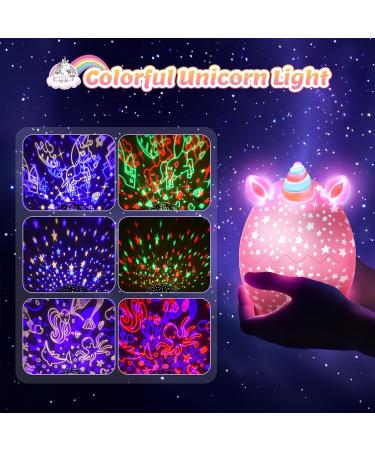 Tragik Unicorn Unicorn Gifts for Girls Unicorn Night Light Projector Unicorn Toys for 3-12 Year Olds Girls Toys Age 2 3 4 5 6 Year Olds Girls Gifts for 3-12 Year Olds Girls Autism Sensory Lights Toys - Buy Online on GoSupps.com