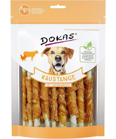 Dokas Chew Sticks for Dogs - Grain-Free Premium Chew Snack - 2 Pack (200g) - International Shipping Available - Buy Online on GoSupps.com