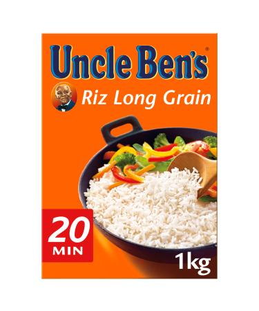 UNCLE BEN'S UNCLE BEN'S Traditional Long Grain Rice 20 min cooking time 1 kg bulk