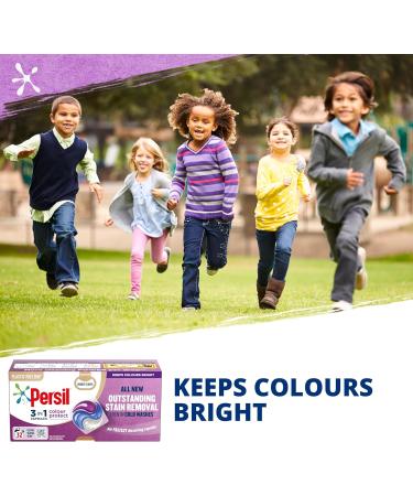 Persil 3 in 1 Colour Protect Laundry Capsules - 40 Washes - Plastic-Free Box - Fresh Scent - Buy Online on GoSupps.com