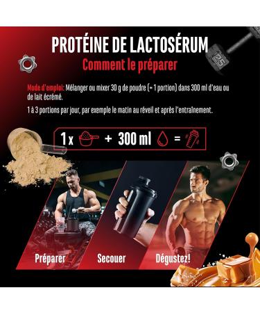 Poudre de prot ine de whey - 1000 g (Caramel sal ) - Avec part d'isolat - jusqu' 22 g de prot ine par portion - Poudre de prot ine soluble instantan e avec BCAA & EAA - Buy Online on GoSupps.com