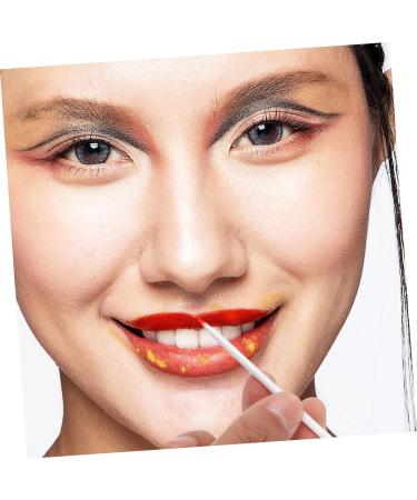 PLAFOPE 200 Pcs Disposable Eyeliner Brush Cosmetic Brush Makeup Lip Lip Gloss Cosmetic Eye White - Buy Online on GoSupps.com