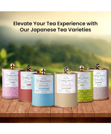  CHILL TEA Tokyo Genmaicha loose leaf tea from CHILL TEA Tokyo - 100% Japanese Tea (100g) - Buy Online on GoSupps.com