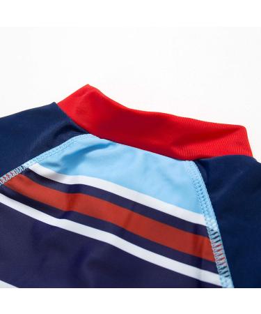 Bonverano Baby Boys Swimsuit/Sunsuit with Sun Hat UPF 50+ Protection | Blue | 3 Months - Buy Online on GoSupps.com