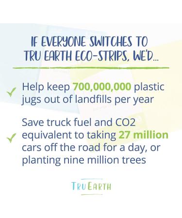Tru Earth Platinum Eco-Friendly Biodegradable Laundry Detergent Sheets - Fresh Linen Scent - 64 Count (128 Loads) | Cruelty-Free & Zero Waste | for Sensitive Skin - Buy Online on GoSupps.com