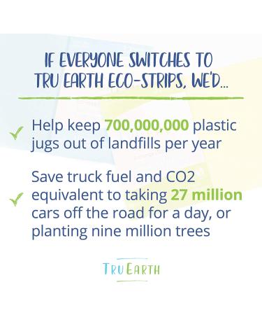 Tru Earth Hypoallergenic Eco-Friendly Laundry Detergent Sheets - 32 Count, Fragrance-Free, Biodegradable, Plastic-Free - Sensitivity Safe (Up to 64 Loads) - Buy Online on GoSupps.com