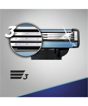 Buy Gillette Mach3 Razor Blades for Men - Pack of 8 | Fast International Shipping - Buy Online on GoSupps.com