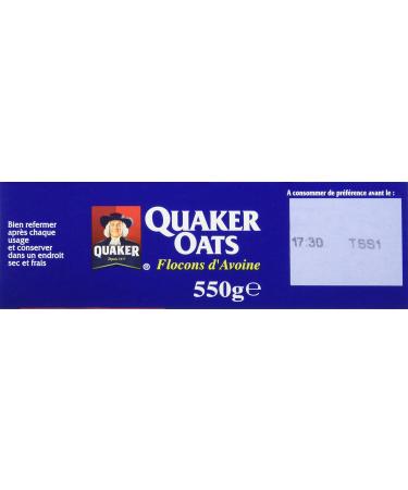 Quaker Classic Oat Cereal 550g - Pack of 4 - Buy Online on GoSupps.com
