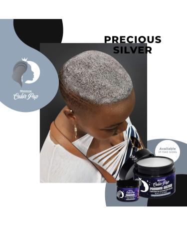 Color Pop Temporary Hair Color - Precious Silver No Bleach Wash Out 0.25 Fl Oz | Shop Internationally - Buy Online on GoSupps.com