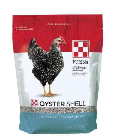 Purina Oyster Shell Poultry Supplement, 5 lb bag