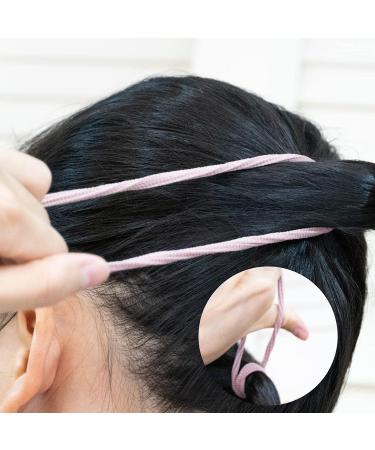 Seamless Hair Ties 20 Pieces Thick Elastic Hair Bands Ponytail Band Holders for Women Girls Multicolor - Buy Online on GoSupps.com