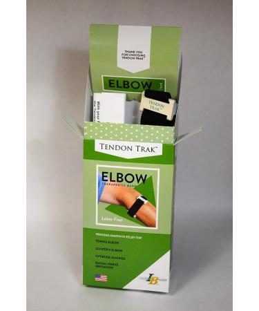 Tendon Trak Elbow: Immediate Pain Relief for Tennis Elbow, Golfer's Elbow, Radial Nerve Irritation - Patented Support - Buy Online on GoSupps.com
