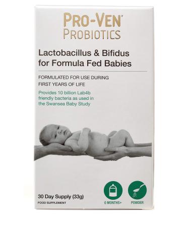 Proven Probiotics 33 g Lactobacillus and Bifidus for Formula Fed Babies