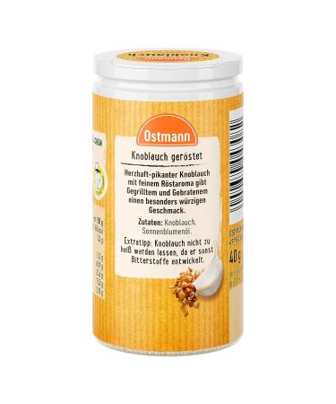Ostmann Roasted Garlic 40g | Authentic Flavor for Global Shipping | Premium Seasoning for Cooking - Buy Online on GoSupps.com