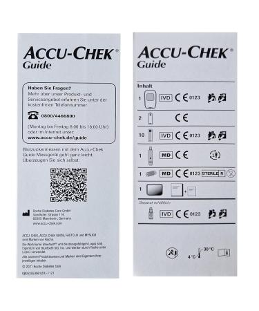 La Roche-Posay Accu-Chek Guide Blood Glucose Meter Set - Accurate Diabetes Management (mg/dl) | International Shipping Available - Buy Online on GoSupps.com