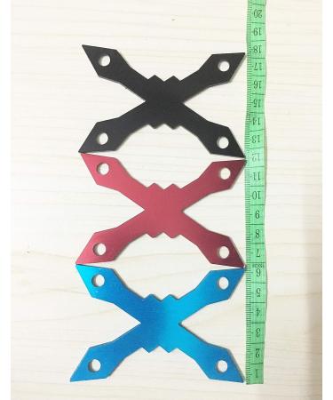 Blue DreamFire Longboard Deck Protective Gaskets - Aluminum Alloy Anti Sinking Hardware (2PCS) - Buy Online on GoSupps.com