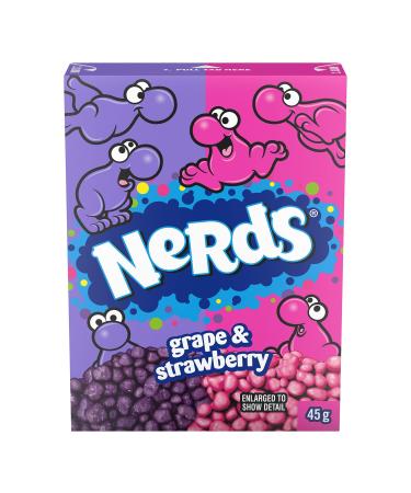 Nerds Strawberry & Grape 46.7g - American Candy - Pack of 12