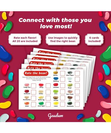 Jelly Belly Harry Potter Bertie Botts Every Flavored Beans Bundle - 1.2 oz (4 ct) + Rating Cards (6 ct) - Harry Potter Candy - Buy Online on GoSupps.com