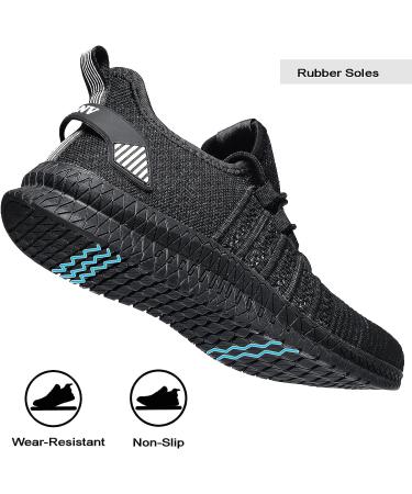 VNANV Men's Slip On Walking Shoes - Lightweight Non Slip Running Shoes | Size 11 White - Buy Online on GoSupps.com