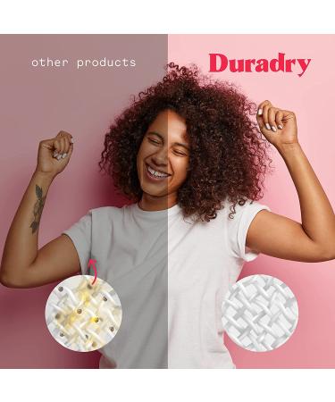 Duradry Body Wash - Deep Cleansing and Deodorizing Formula with Odor Control - Infused with Vitamins and Minerals for Nourished Skin - Aqua Scented - 8.5 Fl Oz - Buy Online on GoSupps.com