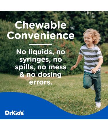 Dr. Kids Children's Allergy Relief Chewable Gels - Kids Chewable Antihistamine for Sneezing Runny Nose Itchy Eyes & Throat Pre-Measured Soft Chews Fantasy Fruit Flavor 20 Count - Buy Online on GoSupps.com
