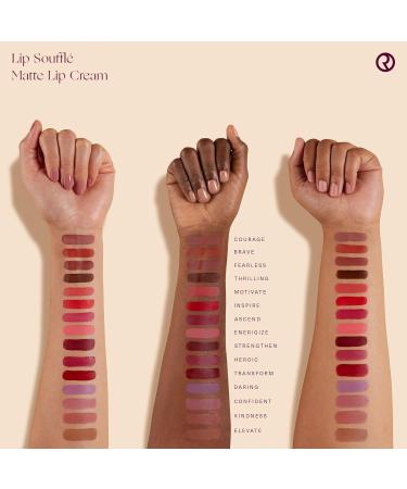 Rare Beauty by Selena Gomez Lip Souffl Matte Cream Lipstick - Strong Long-Lasting Color for Soft Lips | International Shipping Available - Buy Online on GoSupps.com
