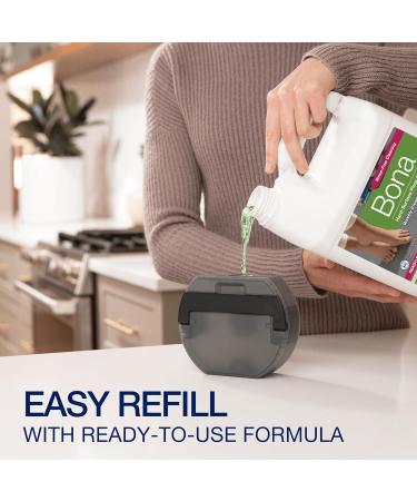 Bona 4 Litre Floor Cleaner Liquid - Hard-Surface, Robot, LVT & Laminate, Tile, Stone - Refill Bottle - Buy Online on GoSupps.com