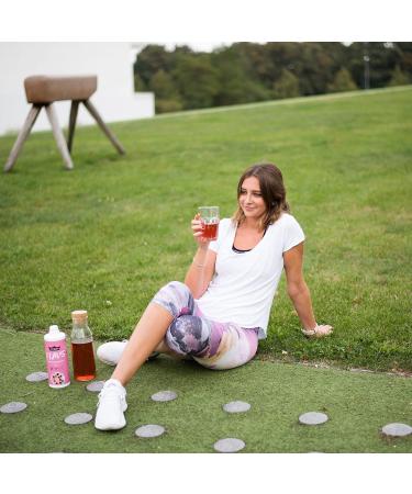 Gymqueen Zero Drink Strawberry 1000ml - Low-Calorie Sugar-Free Beverage Concentrate with B Vitamins & L-Carnitine | 1 Pack - Buy Online on GoSupps.com